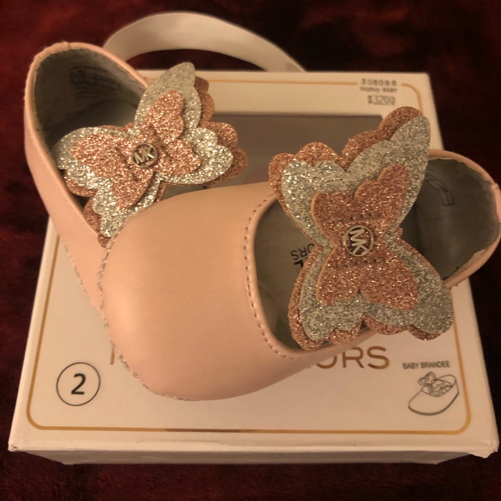 Michael Kors Infant Rose Gold Shoes